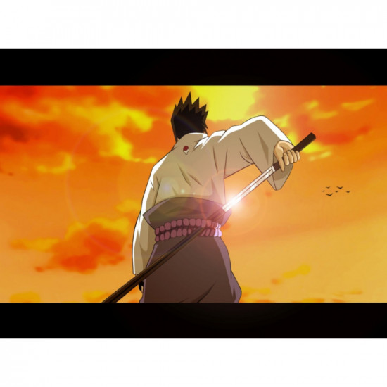Animation Naruto / updated version / Sasuke sword handmade / Tian Zhi Village Cloud Blade /草稚剑/ DM07