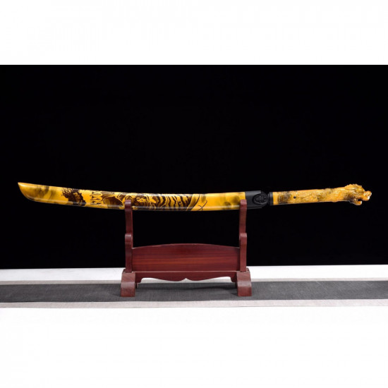 Chinese handmade sword/practical/high performance/sharp/黄龙战刃/CS03