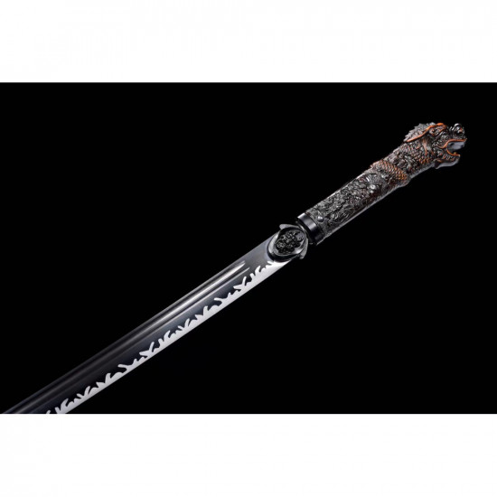Chinese handmade sword/practical/high performance/sharp/墨龙斩/CS 27