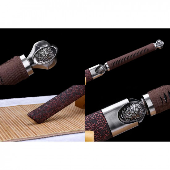 Chinese handmade swords / high performance/ sharp / works of art //sharp 唐龙剑/BY09