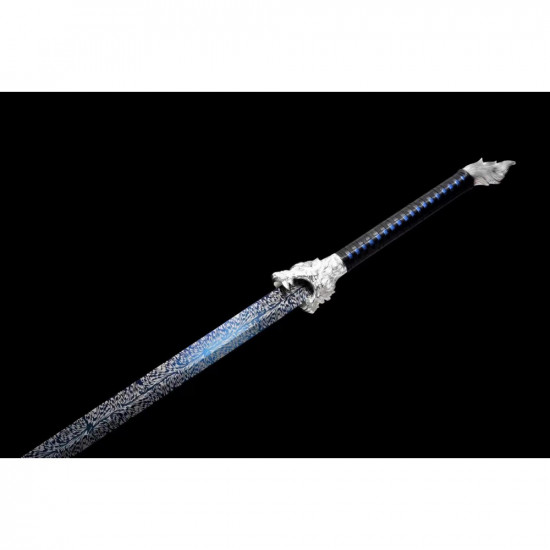 Chinese handmade sword/practical/high performance/sharp/银月狼王/CS11