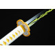 Longquan Animation Sword manually upgraded version / Animation /sharp /鬼灭之刃-我妻善逸 /ZSA 68