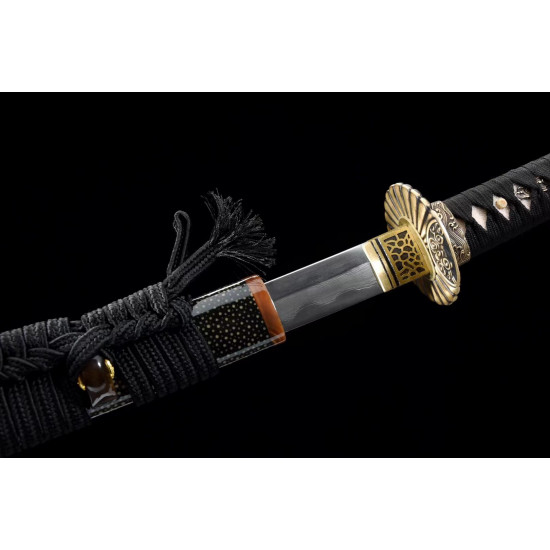 Longquan hand-forged Japanese katana Sword / Bai Steel Burning Blad /sharp /宫本 / BT01