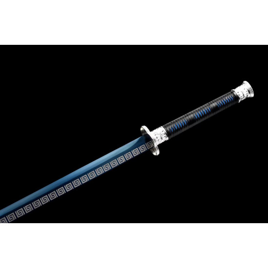 Chinese handmade sword/practical/high performance/sharp/白玉飞龙/CS12