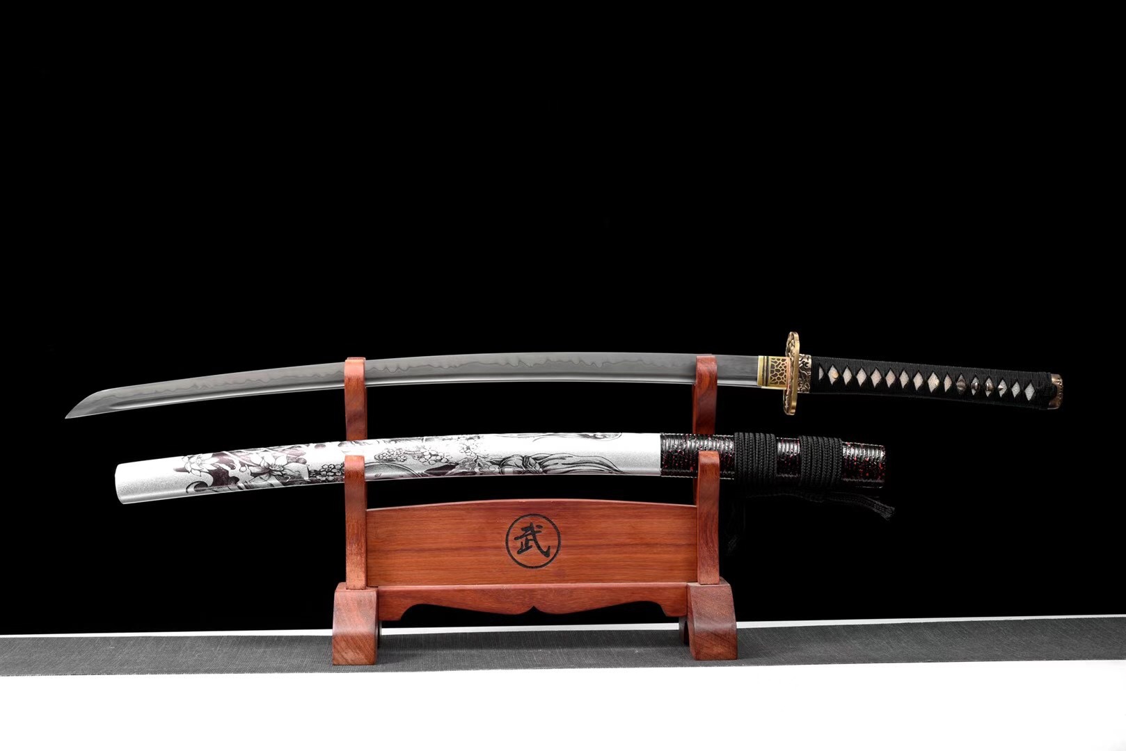 LONGQUAN HAND FORGED JAPANESE KATANA SWORD / T10 STEEL