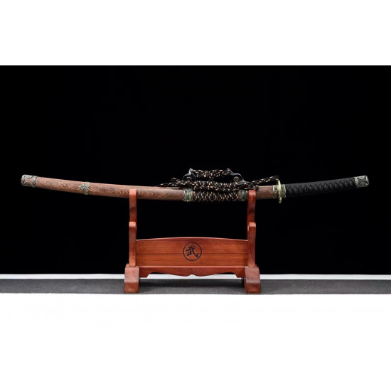 Longquan Hand Forging/Japan katana/ High Performance/sharp/摄魂太刀/WS04