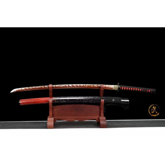 Longquan Hand Forging/Japan katana/ High Performance/ sharp /烈火屠龙/WS09