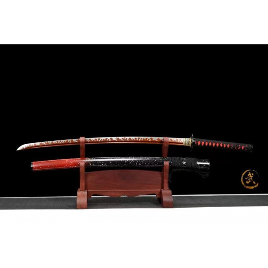 Longquan Hand Forging/Japan katana/ High Performance/ sharp /烈火屠龙/WS09