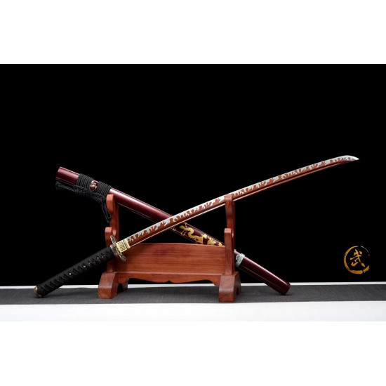 Longquan Hand Forging/Japan katana/ High Performance/ sharp/龙血武姬/WS11