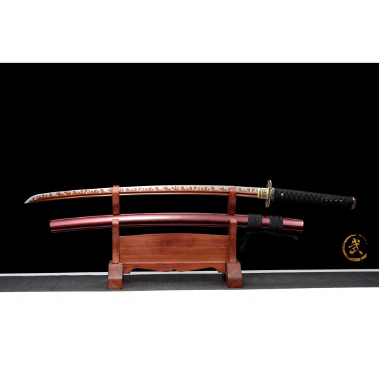 Longquan Hand Forging/Japan katana/ High Performance/ sharp/龙血武姬/WS11