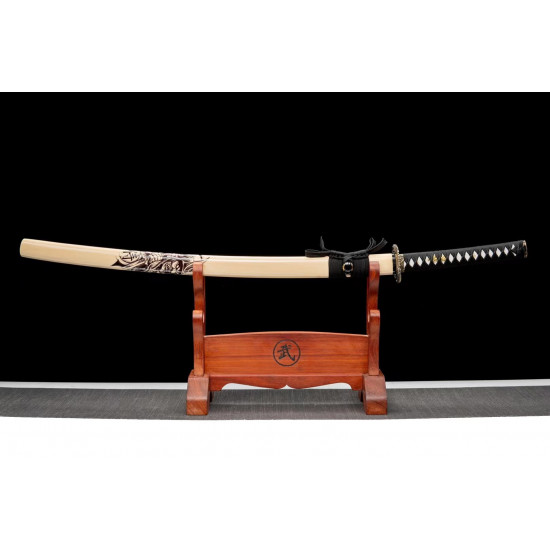 Longquan Hand Forging/Japan katana/ High Performance/ sharp/落风武士/WS12