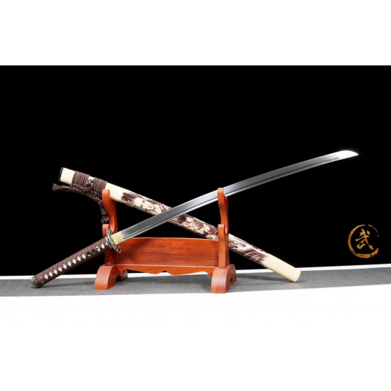 Longquan Hand Forging/Japan katana/ High Performance/sharp /花千代/WS14