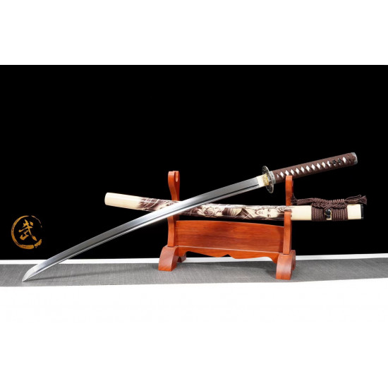 Longquan Hand Forging/Japan katana/ High Performance/sharp /花千代/WS14