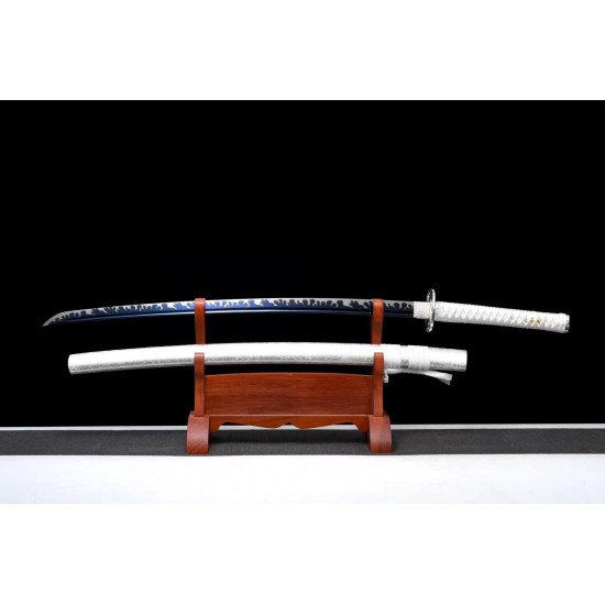 Longquan Hand Forging/Japan katana/ High Performance/ sharp/银鬼赤/WS20