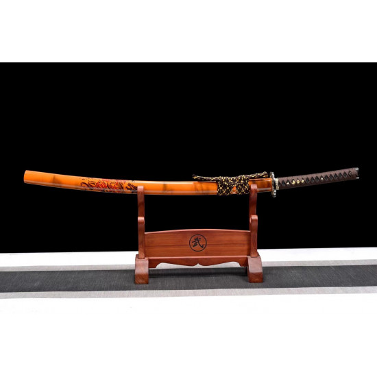 Longquan Hand Forging/Japan katana/ High Performance/sharp /阎王帖/WS28