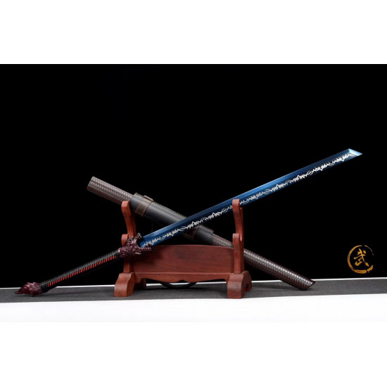 Chinese handmade sword/practical/high performance/sharp/噬月/CS 48