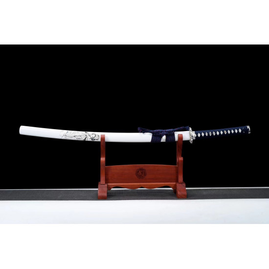 Longquan Hand Forging/Japan katana/ High Performance/ sharp/银锁武姬/WS31