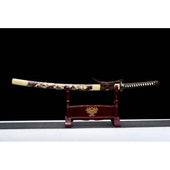 Longquan Hand Forging/Japan katana/ High Performance/sharp/武姬/WS35