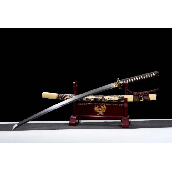 Longquan Hand Forging/Japan katana/ High Performance/sharp/武姬/WS35