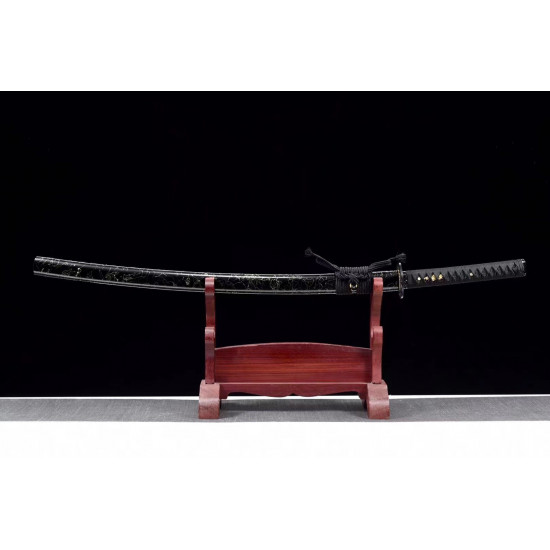 Longquan Hand Forging/Japan katana/ High Performance/ sharp/黑寡妇/WS38