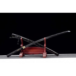 Longquan Hand Forging/Japan katana/ High Performance/ sharp/黑寡妇/WS38