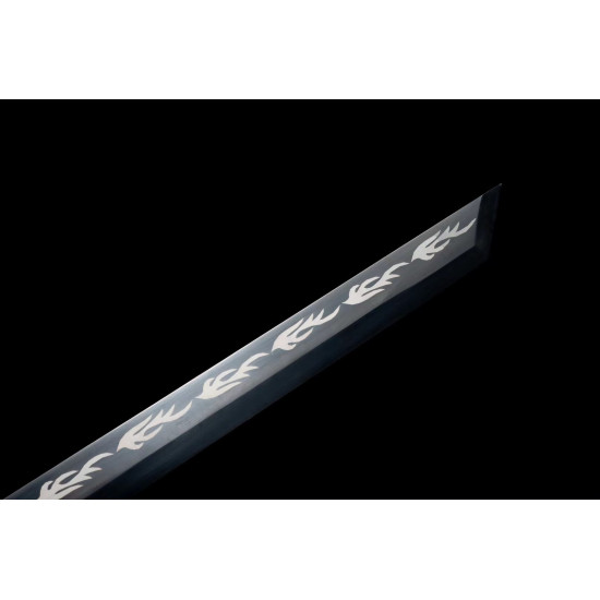 Chinese handmade sword/practical/high performance/sharp/噬焰狼煞/CS 63