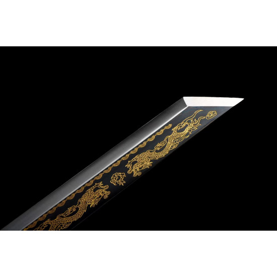 Chinese handmade sword/short/high performance/ sharp/浪龙刀/CS 67