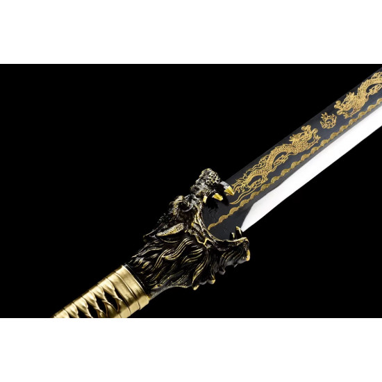 Chinese handmade sword/short/high performance/ sharp/浪龙刀/CS 67