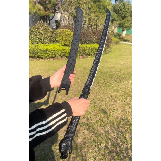 Chinese handmade sword/short/high performance/sharp/黑龙斩/CS 69