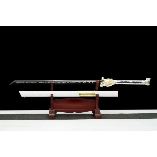 CHINESE HANDMADE SWORD/SHORT/HIGH PERFORMANCE/SHARP/游龙战刃/CS 77