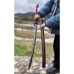 Chinese handmade sword/short/high performance/sharp/腾龙刀/CS 68